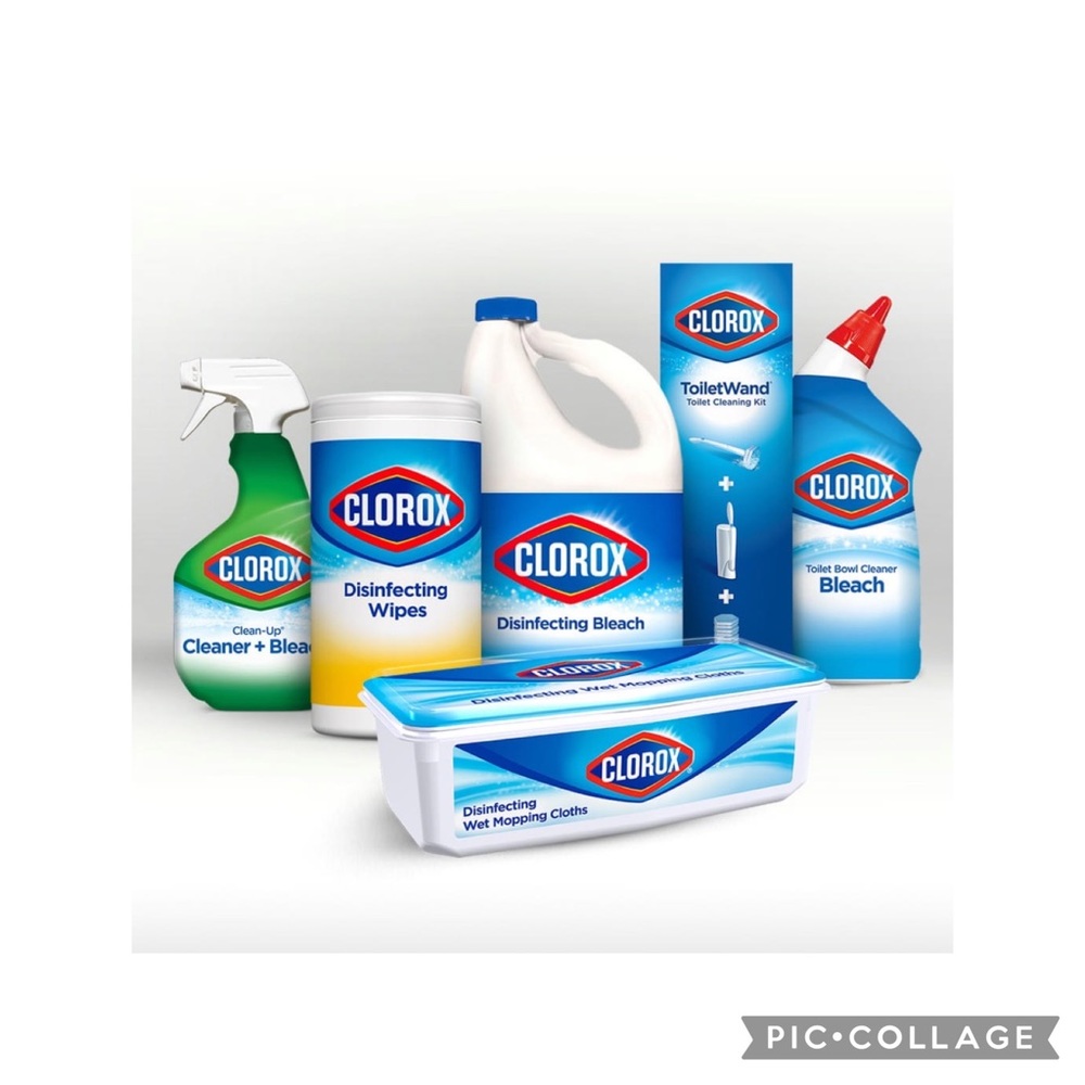 Clorox to clean everything